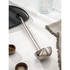 Половник цельнонатянутый, 240 мл, h=44.5 см, толщина стали 1.5 мм, нержавеющая сталь, серебристый - Фото 2