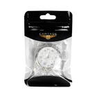 Часы автомобильные, внутрисалонные, d=4.5 см, белый циферблат - Фото 5