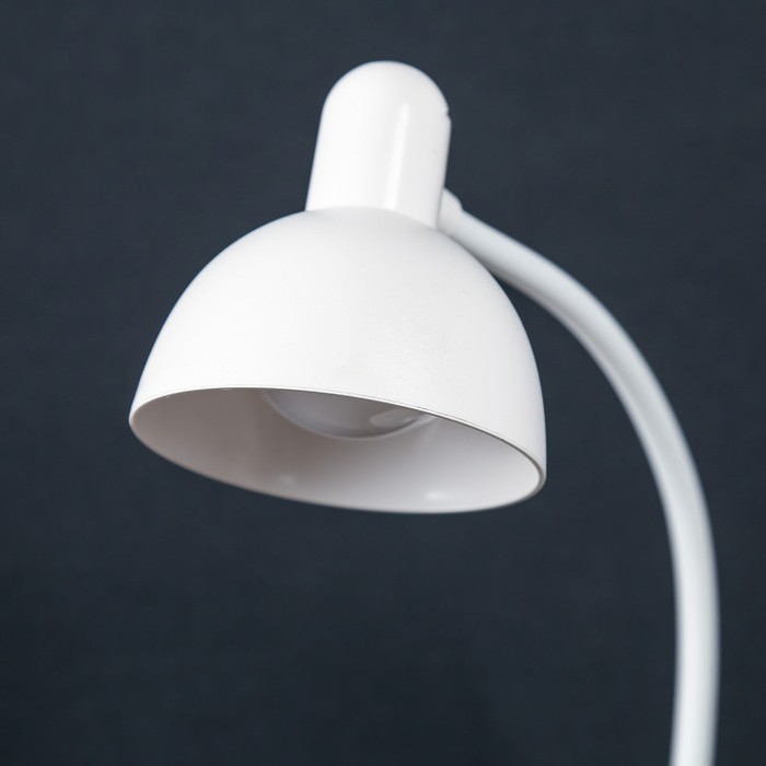 Лампа настольная на прищепке "Моно" LED 5Вт USB белый 16х16х38 см RISALUX - фото 1907014691