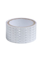 Светоотражающая лента, самоклеящаяся, белая, 5 см х 3 м - фото 809466020