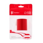 Светоотражающая лента TORSO, самоклеящаяся, красная, 5 см х 3 м - Фото 4