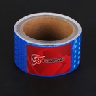 Светоотражающая лента, самоклеящаяся, синяя, 5 см × 3 м - Фото 3