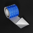 Светоотражающая лента, самоклеящаяся, синяя, 5 см х 3 м - Фото 2