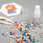 Аквамозаика «Холодное сердце: Эльза и Анна», 3 фигурки, 300 шариков - Фото 3