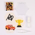 Аквамозаика «Тачки: Молния и кубок», 3 фигурки, 300 шариков - Фото 3