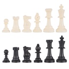 Шахматные фигуры, пластик, король h=7.5 см, пешка h=3.5 см - Фото 5