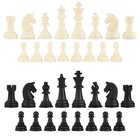 Шахматные фигуры, пластик, король h-6.2 см, пешка h-3 см - Фото 3