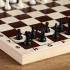 Шахматные фигуры, пластик, король h-4.2 см, пешка h-2 см - фото 4276343