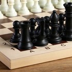 Шахматные фигуры, пластик, король h-10.5 см, пешка h-5 см - Фото 2