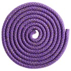 Скакалка для художественной гимнастики утяжелённая Grace Dance, 3 м, цвет фиолетовый - Фото 3