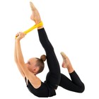 Скакалка для художественной гимнастики утяжелённая Grace Dance, 3 м, цвет жёлтый - Фото 6