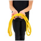 Скакалка для художественной гимнастики утяжелённая Grace Dance, 3 м, цвет жёлтый - Фото 9