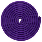 Скакалка для художественной гимнастики утяжелённая Grace Dance, 3 м, цвет фиолетовый - Фото 3