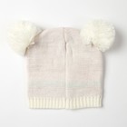 Комплект детский (шапка, шарф) "Мордашка", вид 2, размер 52-54, цвет белый - фото 809212327 Комплект детский (шапка, шарф) "Мордашка", вид 2, размер 52-54, цвет белый - фото 809212327