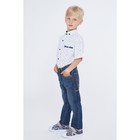 Рубашка с коротким рукавом для мальчика, цвет белый, рост 134 (9 лет) - Фото 2