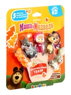 Игрушка для купания «Маша и Медведь: пальчиковый театр» - Фото 5