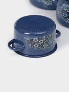 Набор эмалированных кастрюль «Голубика», 3 шт.: 1.5 л, 2.9 л, 4.5 л, синий - Фото 4