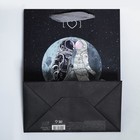Пакет подарочный вертикальный, упаковка, «Ты просто космос», MS 18 х 23 х 10 см - Фото 4
