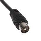 Антенна цифровая, комнатная, пассивная, 3 секции, 60 см, на подставке, кабель 1 м - Фото 3