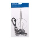 Антенна цифровая, комнатная, пассивная, 3 секции, 60 см, на подставке, кабель 1 м - Фото 4