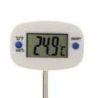 Термощуп кухонный Luazon TA-288, максимальная температура 300 °C, от LR44, белый - фото 4276450