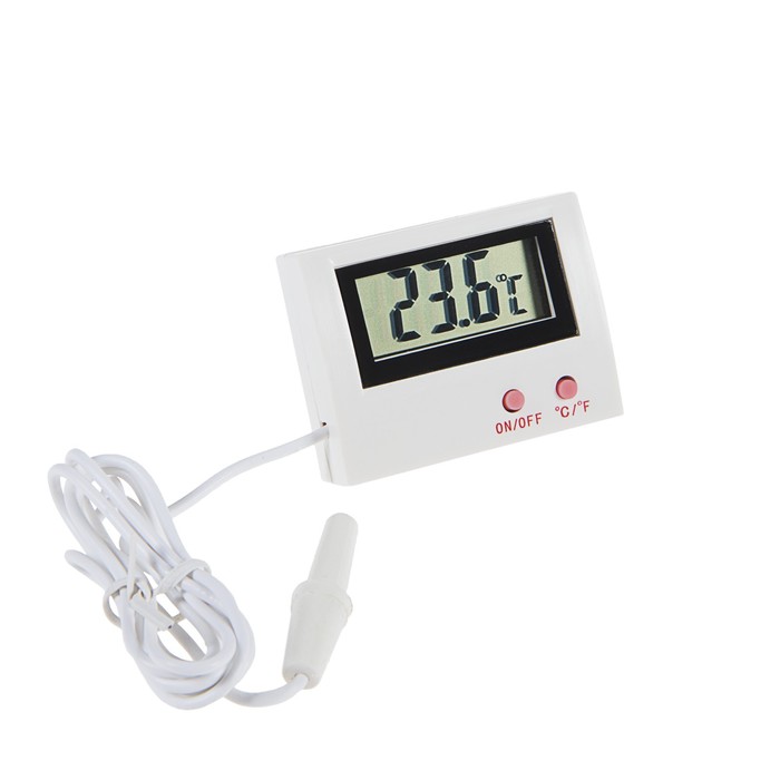 Термометр электронный LTR-10,  с уличным датчиком, белый - фото 1902636448