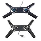 Подставка для охлаждения ноутбука складная D-15, 17*7, 2 кулера, USB МИКС - Фото 1