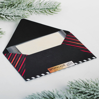 Аромасаше в почтовом конверте «Праздник», шоколад