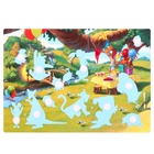 Развивающая игра на липучках, конструктор «Веселые липучки», Медвежонок Винни и его друзья - Фото 4