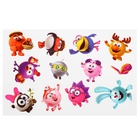 Игра развивающая на липучках «Изучаем кто где живет», Смешарики - Фото 3