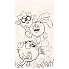 Игра развивающая на липучках «Изучаем кто где живет», Смешарики - Фото 9