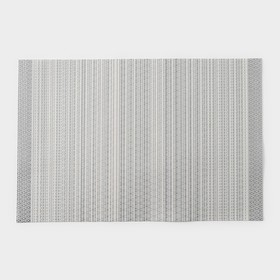 Салфетка сервировочная на стол «Комплимент», 45×30 см, цвет серый