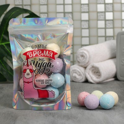 Бомбочки для ванны «Самое время для чуда», 10×10 г, Beauty Fox