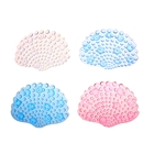 Набор мини-ковриков для ванны на присосках «Ракушка», 6 шт., цвет МИКС - Фото 1