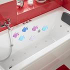 Набор мини-ковриков для ванны на присосках Доляна «Рыбка», 11×12 см, 6 шт, цвет МИКС - Фото 6