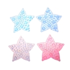 Набор мини-ковриков для ванны на присосках Доляна «Звезда прозрачная», 12×11 см, 6 шт, цвет МИКС - Фото 1