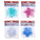 Набор мини-ковриков для ванны на присосках Доляна «Звезда прозрачная», 12×11 см, 6 шт, цвет МИКС - Фото 2