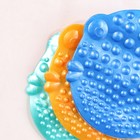 Набор мини-ковриков для ванны на присосках Доляна «Рыбка-шар», 10×11 см, 4 шт, цвет МИКС - Фото 5