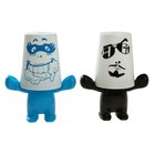 Декоративная подставка для зубных щёток со стаканом - Фото 1