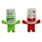 Декоративная подставка для зубных щёток со стаканом - Фото 2