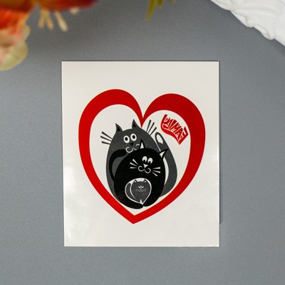 Переводная тату на тело Family