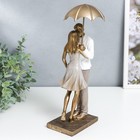 Фигурка полистоун романтика «Поцелуй под дождём», 29.5×11.5×14.5 см - Фото 4