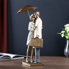 Сувенир полистоун романтика "Осенняя прогулка под зонтом" 41х11х15,5 см - фото 20949180