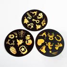 Настольная игра «Дуббль. GOLD», новогодняя, 55 карт, 5+ - Фото 2