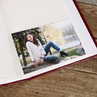 Фотоальбом на 100 фото 15×21 см Fotografia «Классика», красный 4452826 - фото 16837989