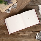 Фотоальбом Fotografia на 200 фото, 10x15 см., "Классика" красный - фото 24585226