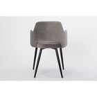 Стул с подлокотниками Burgos, цвет тёмно-серый, чёрный - Фото 5