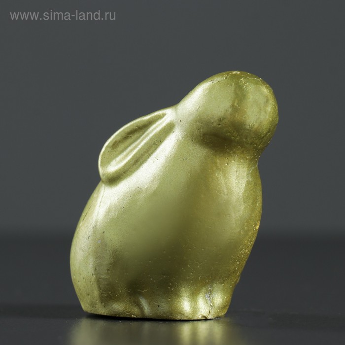 Фигура "Кролик" золото 65х8см - Фото 1