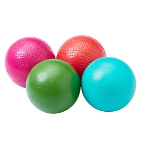 Мяч фактурный, диаметр 10 см, цвета МИКС