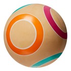 Мяч «Сатурн эко», диаметр 12,5 см, цвета МИКС - фото 4276606